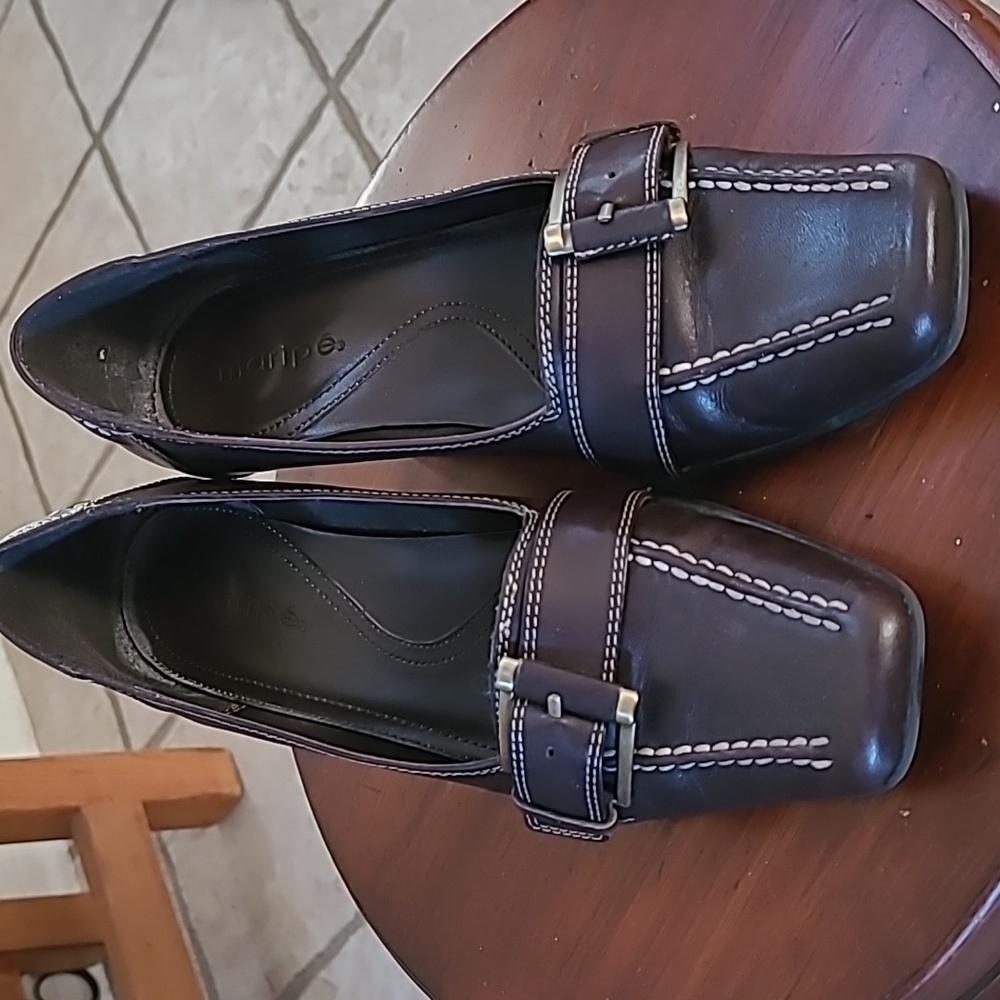 Maripe Brown Pumps